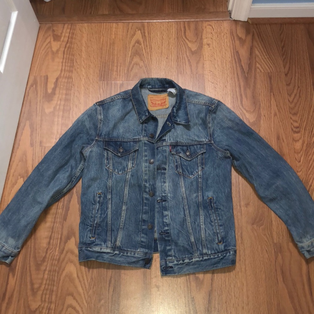 Worn once, Levi Strauss Jean Jacket